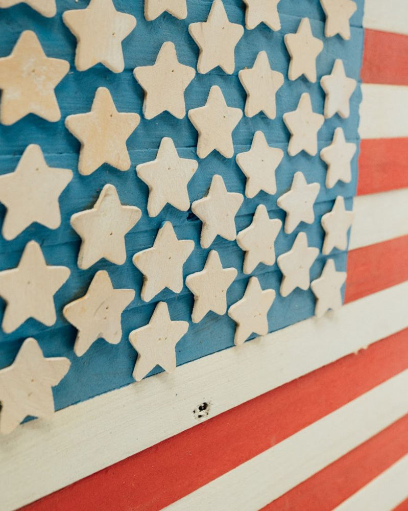 
                  
                    Load image into Gallery viewer, stevens_woodshop_american_flag_close_up
                  
                
